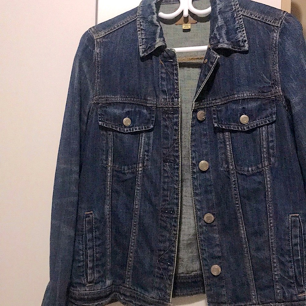 American Eagle oversized jean jacket